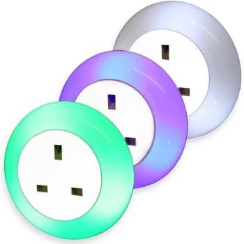 Lifemax Plug Through Night Light (3 Colour)