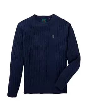 Luke Sport Spencer Cable Knit Jumper L