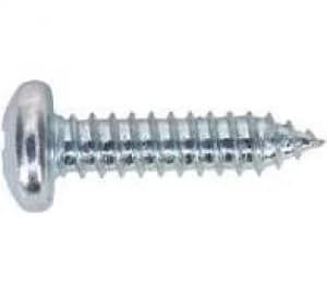 Sealey STPP6325 Self Tapping Screw 6.3 x 25mm Pan Head Pozi Zinc DIN 7981CZ
