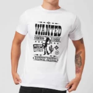 Toy Story Wanted Poster Mens T-Shirt - White - 3XL