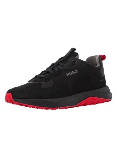 HUGO Kane Runner Trainers Black 8 UK