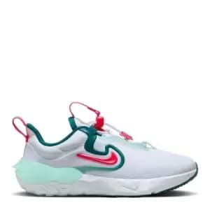 Nike Run Flow Little Kids Easy On/Off Shoes - White