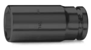 Beta Tools 728L 3/4" Square Drive Long/Deep Impact Socket 19mm 007280319