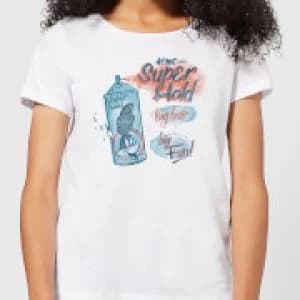 Looney Tunes ACME Super Hold Womens T-Shirt - White - 3XL