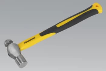 Sealey BPHF12 Ball Pein Hammer 12oz Fibreglass Shaft