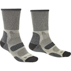 Bridgedale HIKE Lightweight Cotton Cool Comfort Mens - Medium Charcoal
