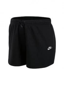 Nike NSW Essential Shorts (Curve) - Black, Size 18-20=1X, Women
