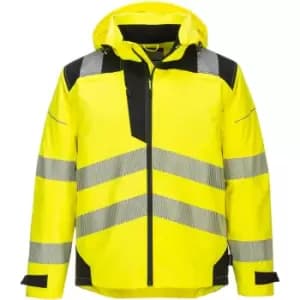 Portwest PW36 Extreme Rain Jacket Yellow / Black 3XL
