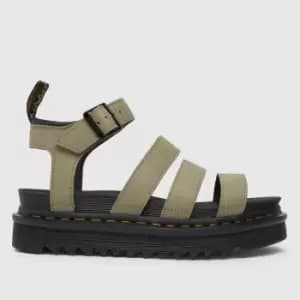Dr Martens Khaki Blaire Sandals