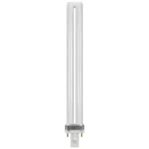 Crompton Lamps CFL PLS 11W 2-Pin Single Turn Warm White Frosted S-Type