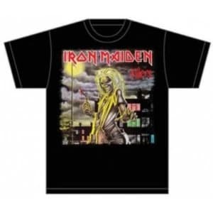Iron Maiden Killers Cover Mens T Shirt: Large