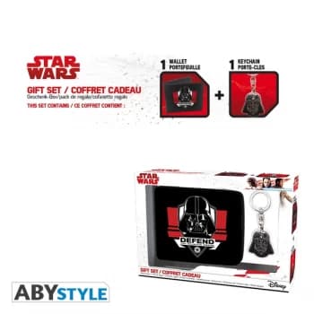 Star Wars - Darth Vader (New Wallet + Keyring) Gift Box