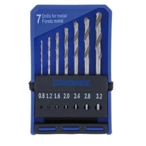 Dremel 7 Piece Precision Drill Bit Set