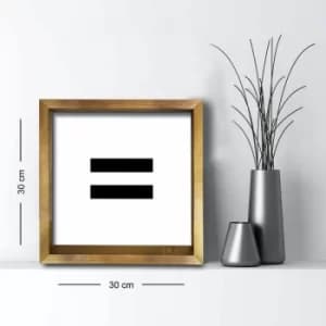 3030AHS-0103a Multicolor Decorative Framed MDF Painting