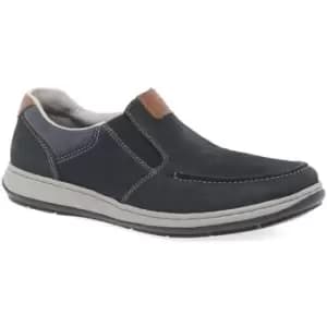 Rieker Patros Mens Casual Slip On Shoes mens in Blue,8,9,9.5,10