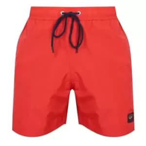 Paul And Shark Heritage Logo Trunks - Red