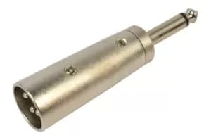 XLR Male to Mono Jack Adaptor