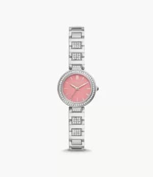 Fossil Women Karli Mini Three-Hand Stainless Steel Watch