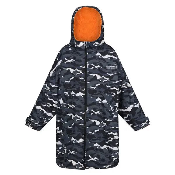 Regatta Boys Waterproof fleece Lined Robe Jacket Coat 5-6 Years - Chest 59-61cm (Height 110-116cm)