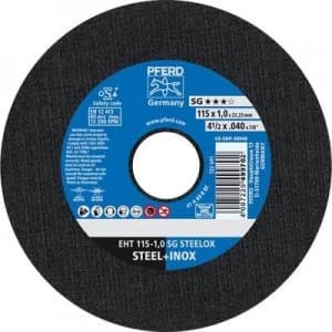 PFERD Sg Steelox 61340412 Cutting disc (straight) 115mm 22.23mm 25 pc(s)