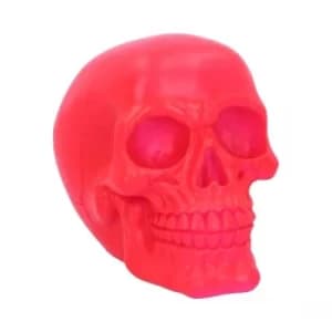 Psychedelic Skull Pink Ornament