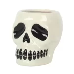 Skull Ceramic Pot