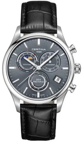 Certina Watch DS-8 Chrono Moon Phase D - Grey CRT-444