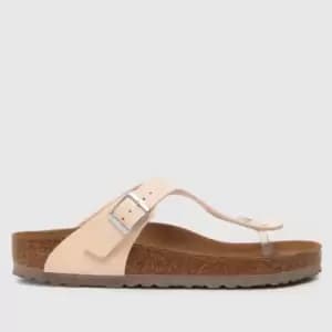 BIRKENSTOCK Gizeh Vegan In Pale Pink