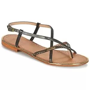 Les Tropeziennes par M Belarbi MONACO womens Sandals in Black,6.5,7
