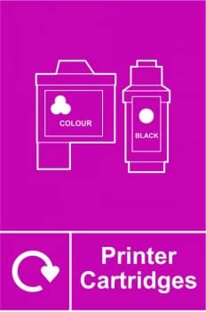 Spectrum Industrial Recycle Sign Printer Cartridge 150x200mm SAV 18168