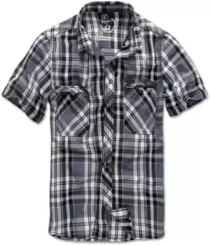 Brandit Roadstar Shirt, black-grey Size M black-grey, Size M