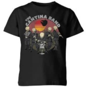Star Wars Cantina Band Kids T-Shirt - Black - 11-12 Years