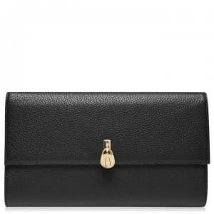 Ted Baker Rosem Circle Lock Travel Wallet - black
