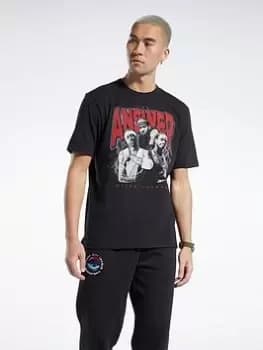 Reebok Bb Iverson Trio T-Shirt, Black, Male, T-Shirts, HG2579