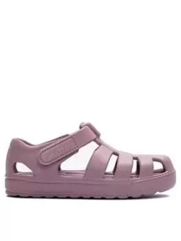 Clarks Move Kind Kid Jelly Sandal, Pink, Size 10 Younger