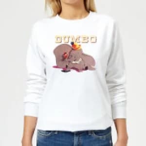 Dumbo Timothy's Trombone Womens Sweatshirt - White