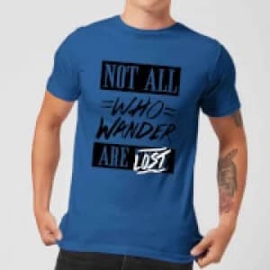 Lost Mens T-Shirt - Royal Blue - L