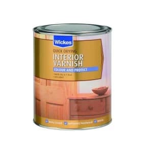 Wickes Quick Drying Interior Varnish - Gloss Pine 750ml