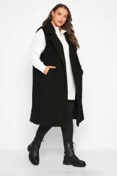 Faux Shearling Maxi Gilet