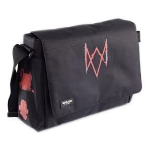 WATCH DOGS Legion Patches Messenger Bag - Black
