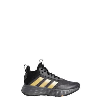 adidas Ownthegame 2.0 Shoes Kids - Grey Five / Matte Gold / Core