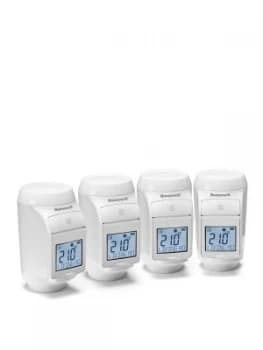 Honeywell Honeywell Evohome Pack Of 4 Thermostat Radiator Valves