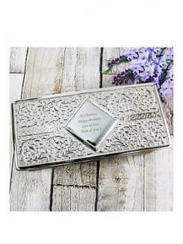Personalised Silver Jewellery Box, Women
