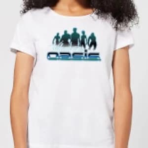 Ready Player One Welcome To The Oasis Womens T-Shirt - White - 3XL