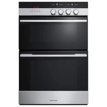 Fisher & Paykel Electric Built In Double Oven - Brushed Stainless Steel