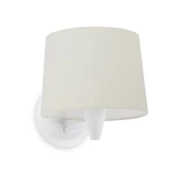 Faro CONGA - Wall Light with Shade White, E27