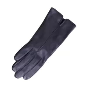 Eastern Counties Leather Womens/Ladies Tess Single Point Stitch Gloves (S) (Navy)