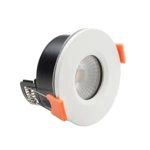 Byron LED Fire Rated Anti-Glare Downlight 3.8W Satin Nickel 240V