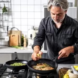 KitchenAid Classic Forged 20cm Frying Pan Black