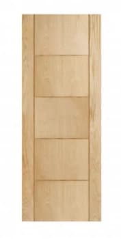 Wickes Thame Internal 5 Panel Oak Veneer Door - 1981 x 762mm